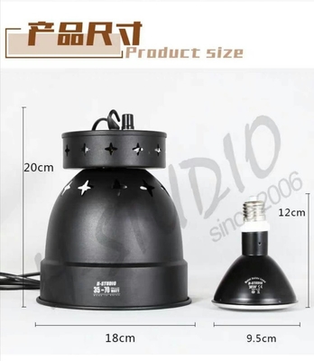 Lámpara HID de caja de jaula para reptiles